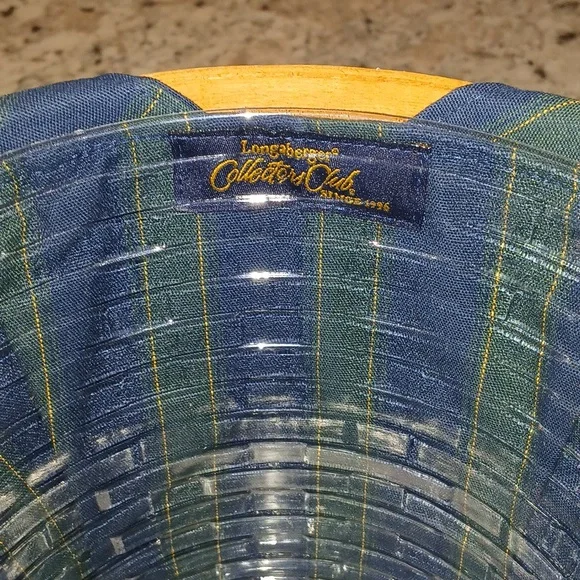 Longaberger 2005-06 Collectors Club 10th Year Anniversary Celebration Basket Baskets & Bins